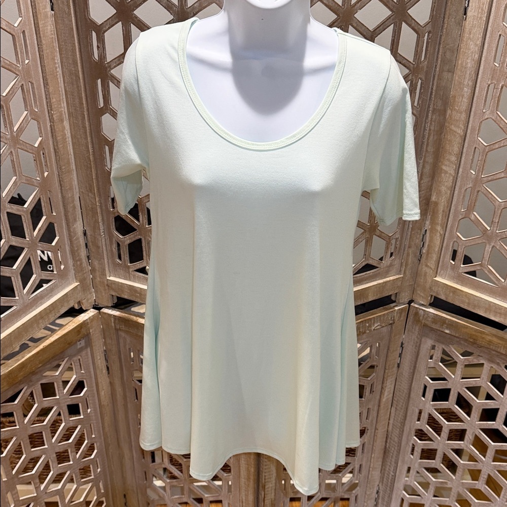 LuLaRoe Size XXS "The Perfect T"  Light Mint Green
